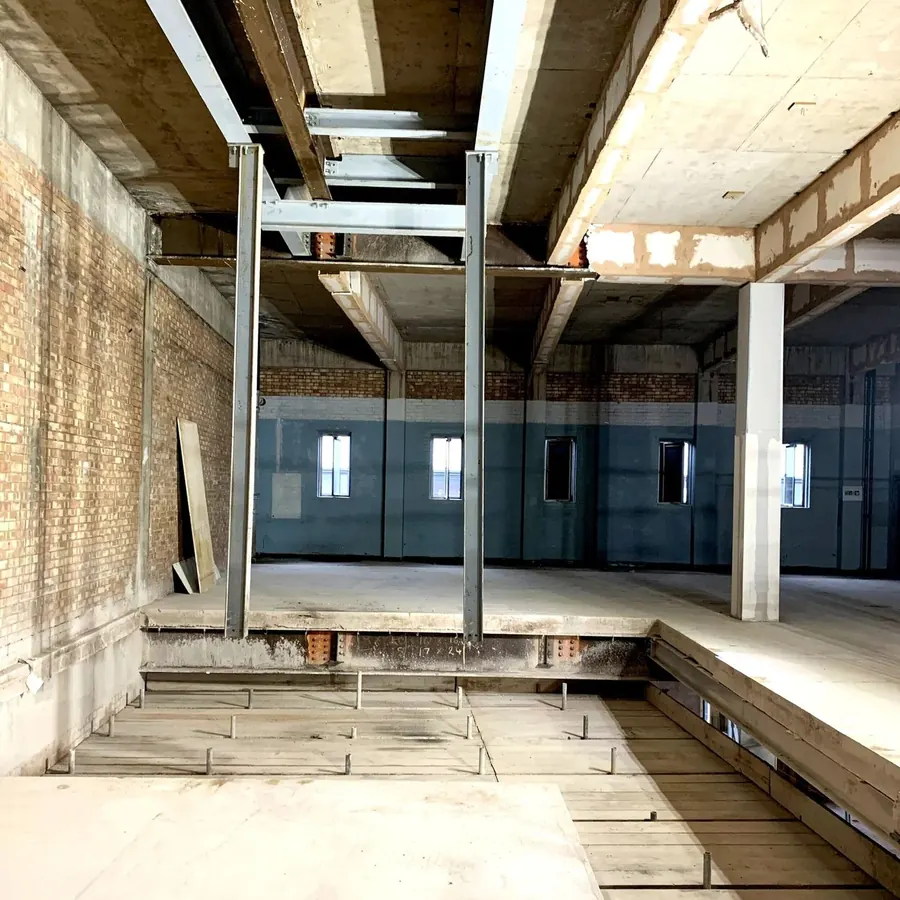 General building works on site
