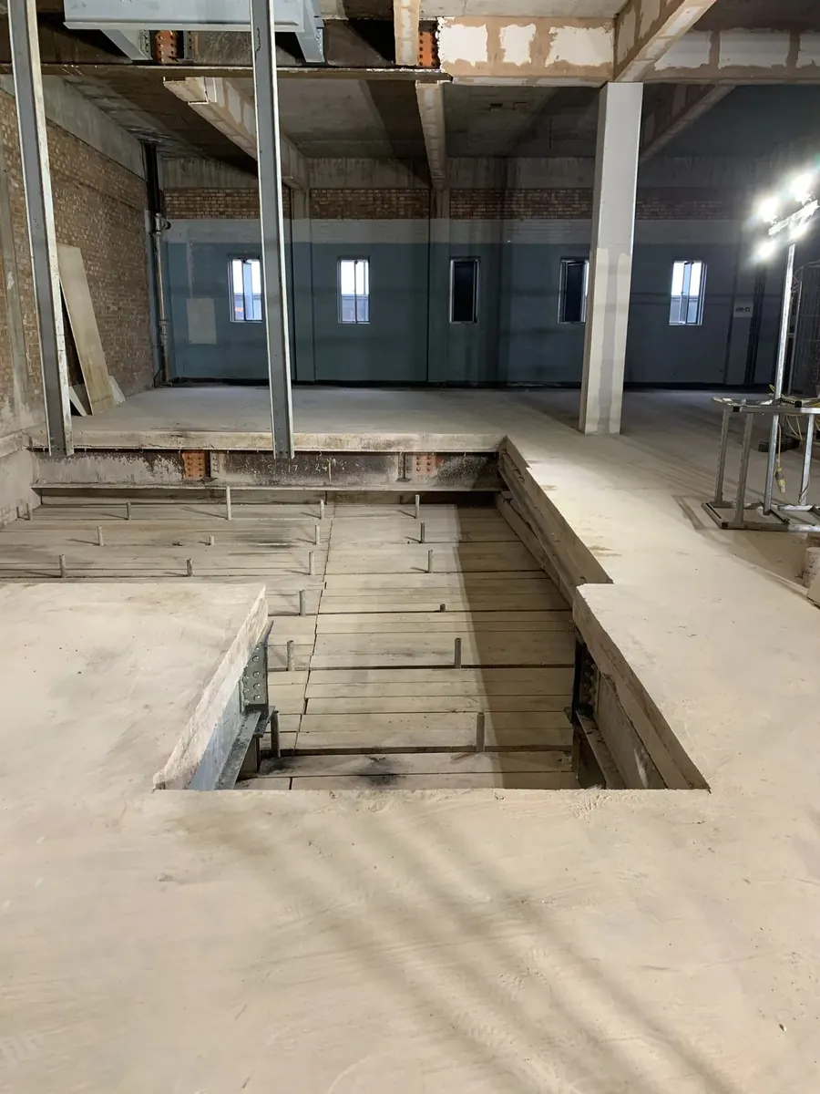General building works on site