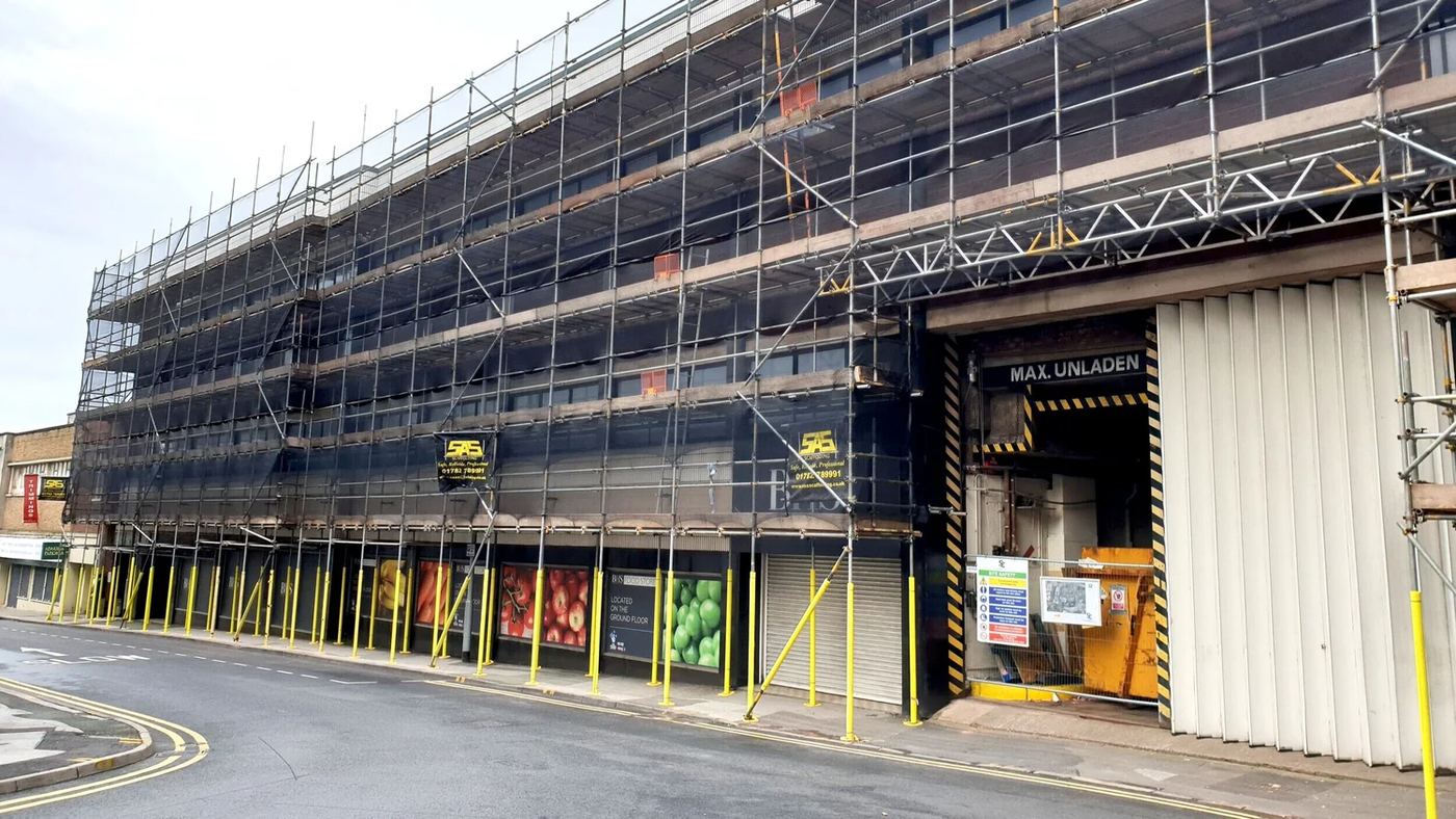 Refurbishment on site