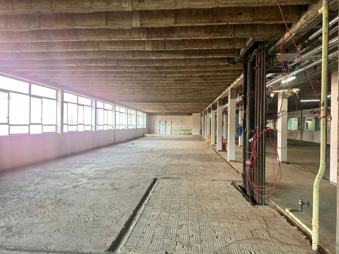 Refurbishment on site