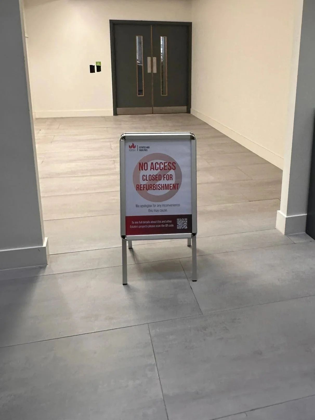 Refurbishment on site